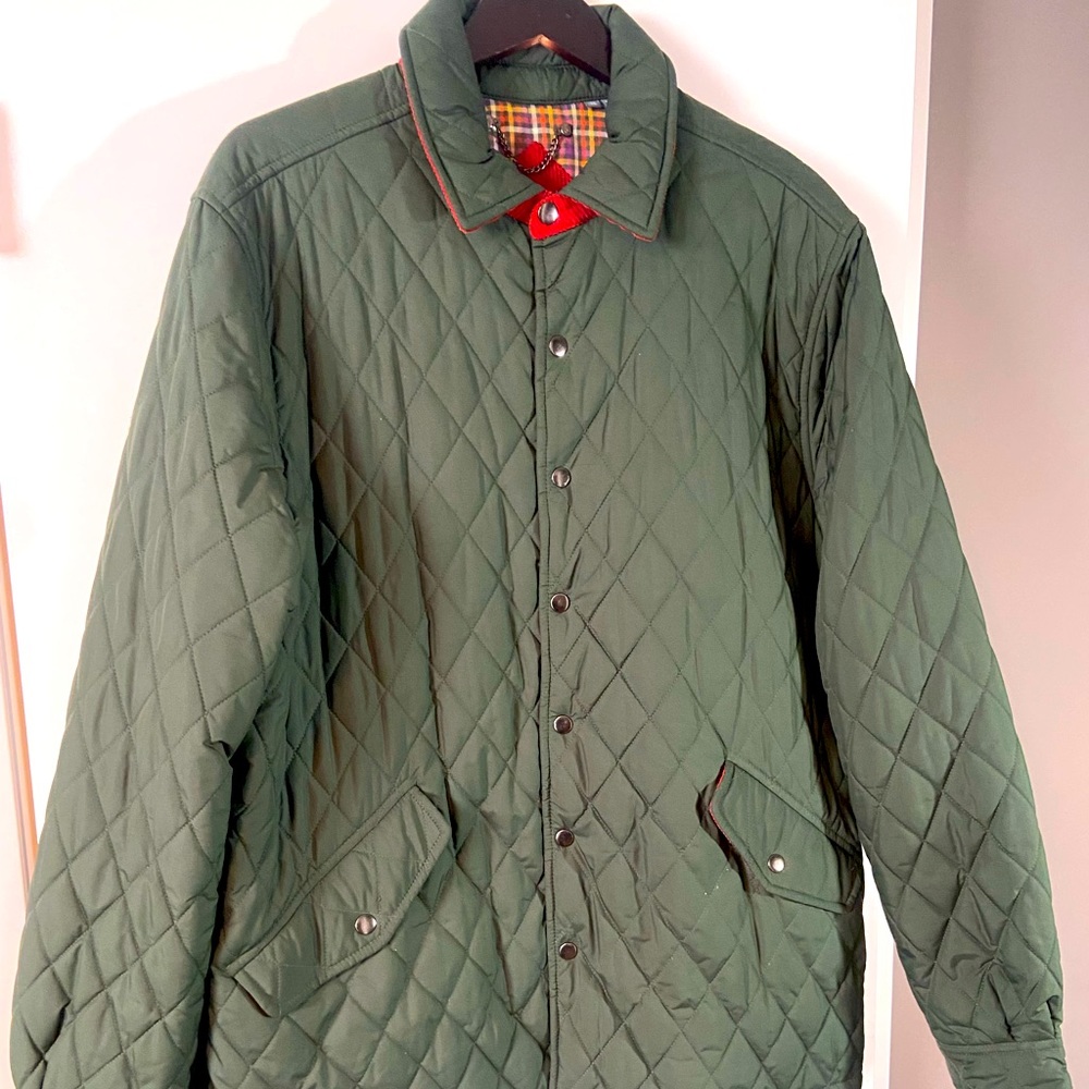 Hickey Freeman quilted jacket